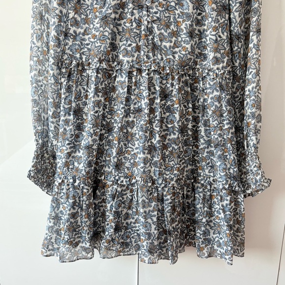 Veronica Beard Savile Floral Silk Dress - Picture 5 of 11